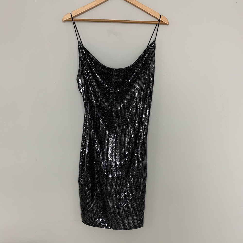 NWT Mini Metallic Dress.